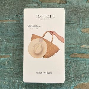 TOPTOTE hat holder for purse or luggage.  Way cool but cleaning out my closet!